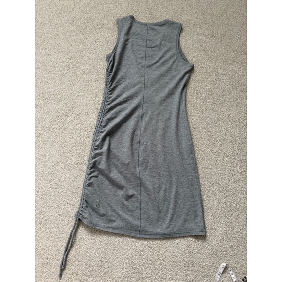 Lululemon Cinch It Dress Heathered Medium Grey - Picture 6 of 9